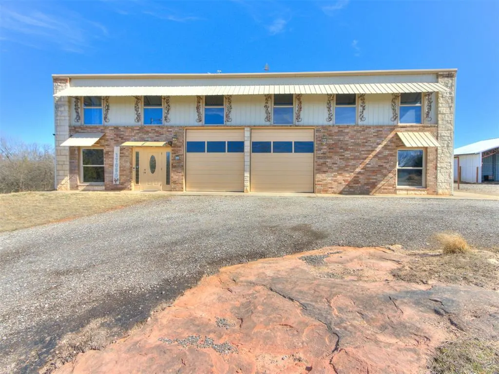Front exterior — 17050 Valley View Road, Newalla, OK 74857