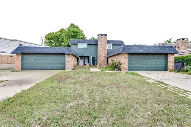Front exterior — 6813 N Lancer Lane, Oklahoma City, OK 73132