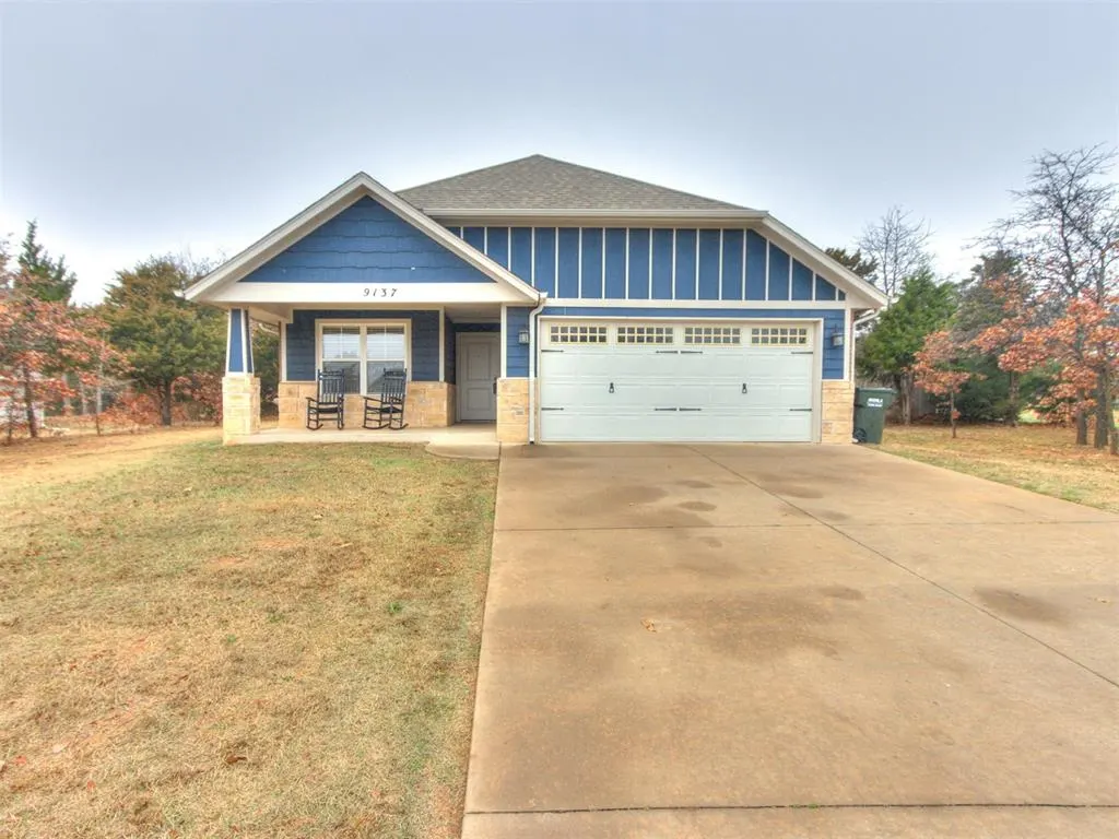 Front exterior — 9137 Prairie Dog Drive, Edmond, OK 73034