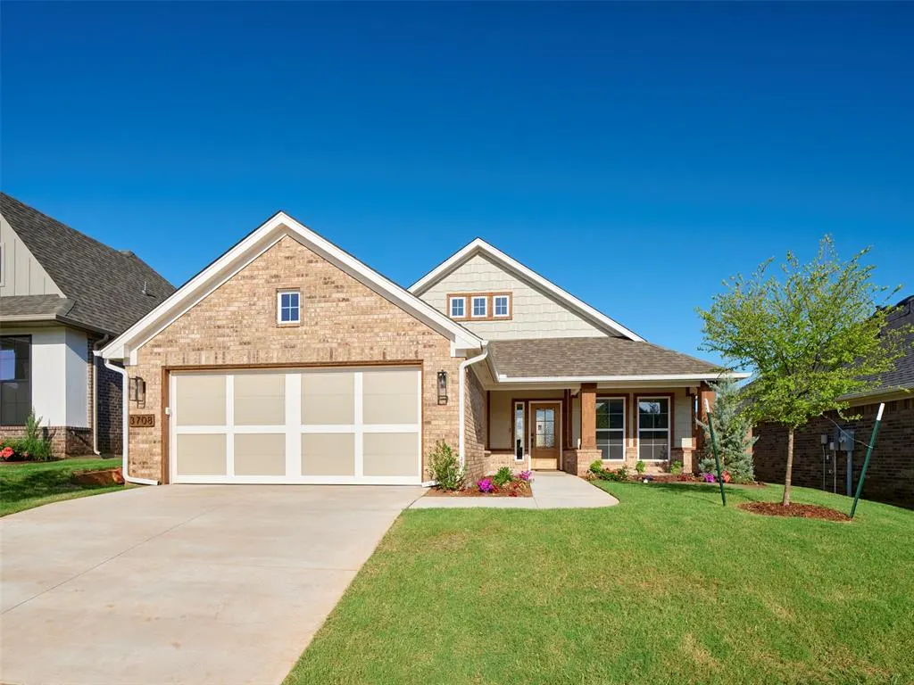 Front exterior — 3708 Bedrock Drive, Norman, OK 73069