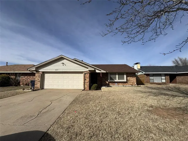 Front exterior — 841 NW 115th Street, Oklahoma City, OK 73114