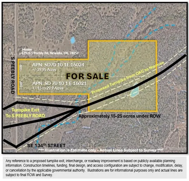 Photo 2 — 59 S Peebly Road, Newalla, OK 74857