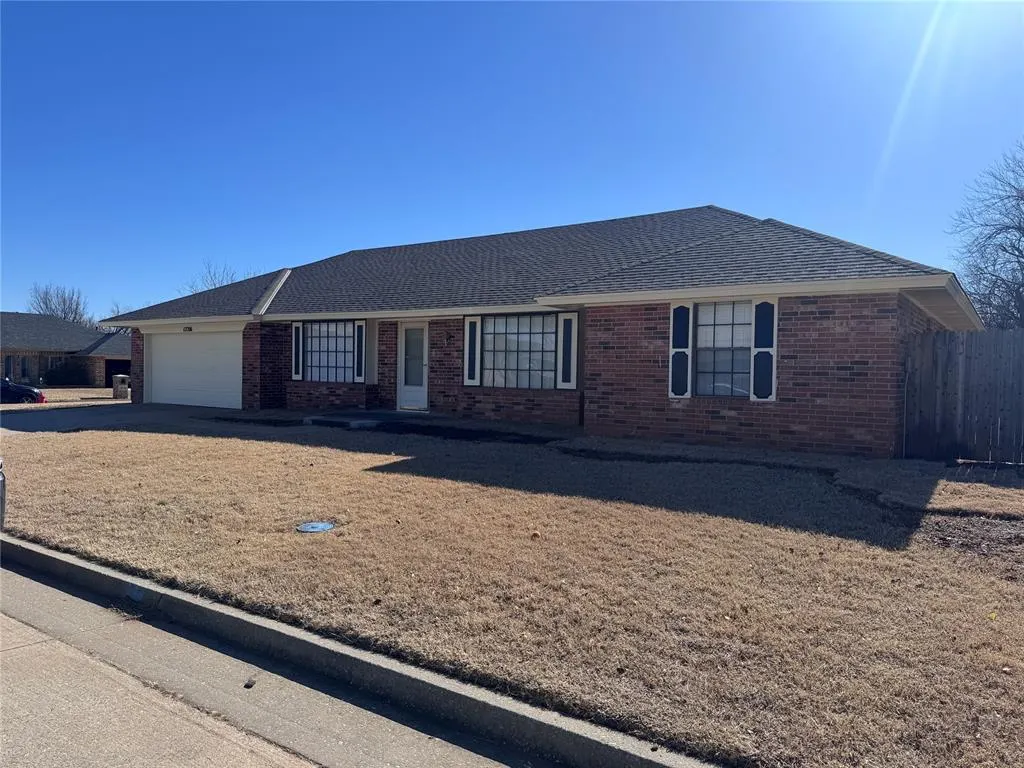 Front exterior — 12216 Sylvester Drive, Oklahoma City, OK 73162