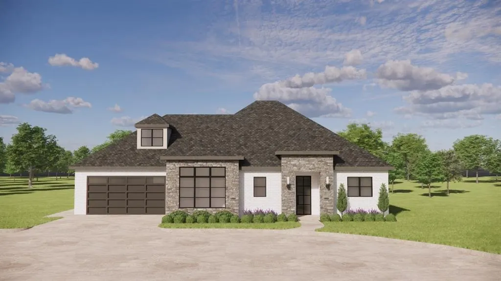 Front exterior — 16421 Burgundy West Drive, Edmond, OK 73013