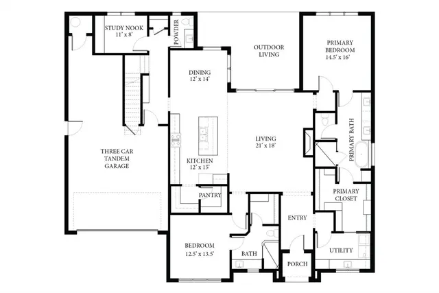 Photo 2 — 16421 Burgundy West Drive, Edmond, OK 73013