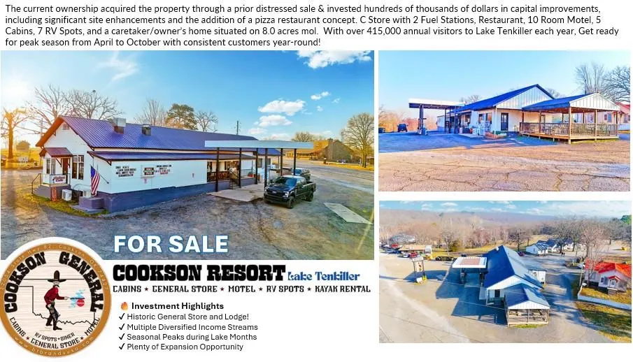 Front exterior — 32022 82 Highway, Cookson, OK 74427