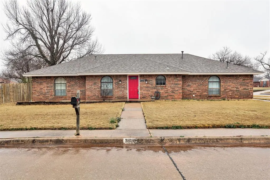 Front exterior — 3808 Grandview Terrace, Edmond, OK 73013