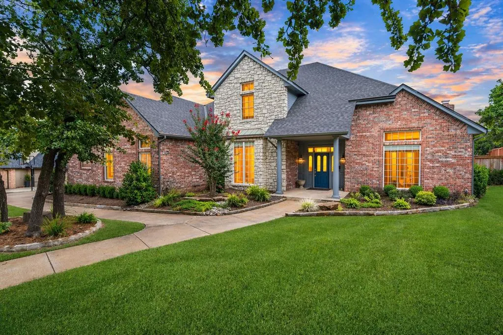 Front exterior — 1412 Hunters Creek Road, Edmond, OK 73003