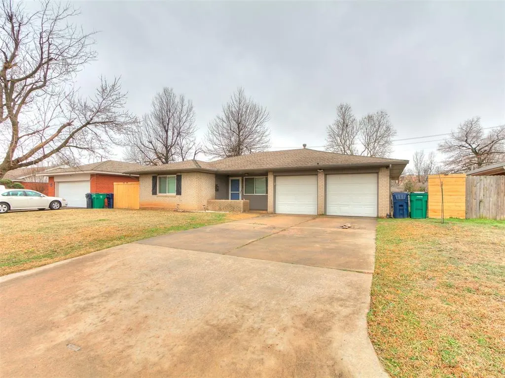 Front exterior — 3712 NW 58th Terrace, Oklahoma City, OK 73112
