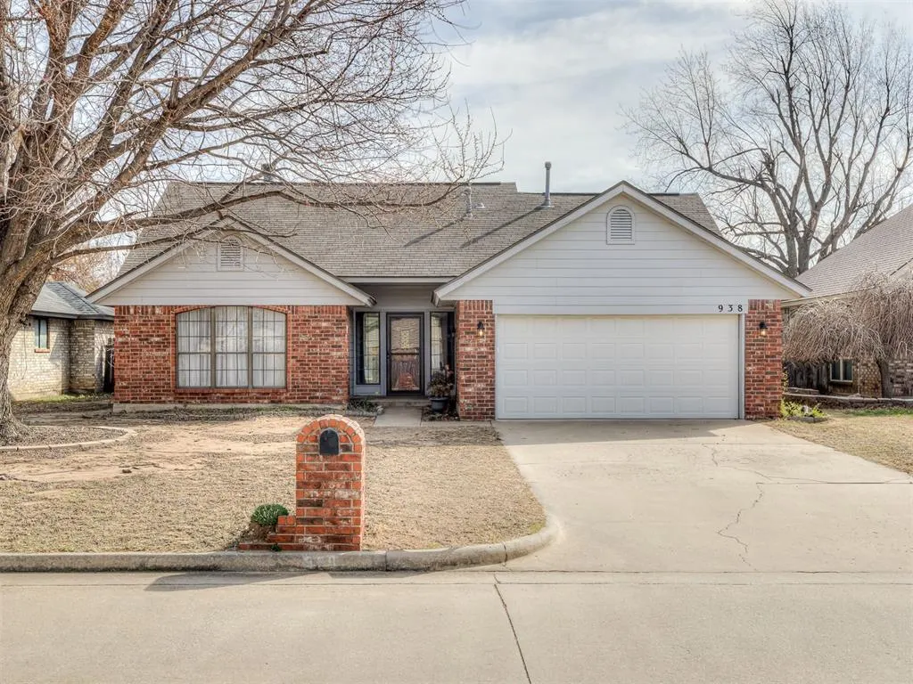 Front exterior — 938 Travis Court, Oklahoma City, OK 73130