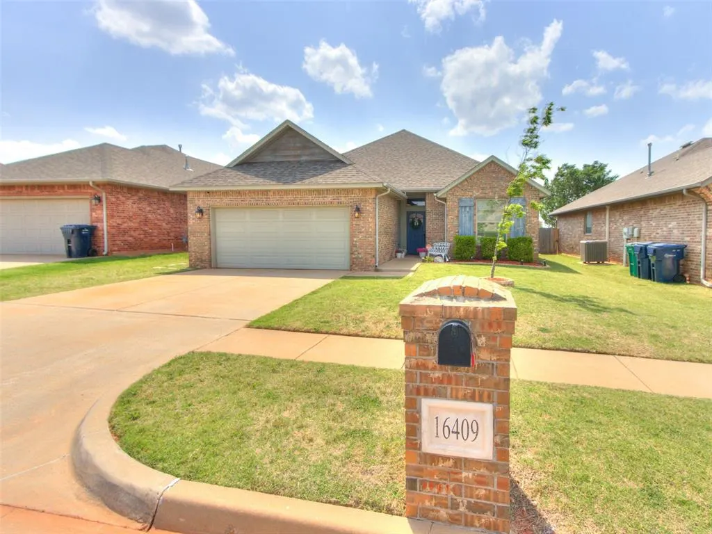 Front exterior — 16409 Iron Fire Court, Edmond, OK 73013