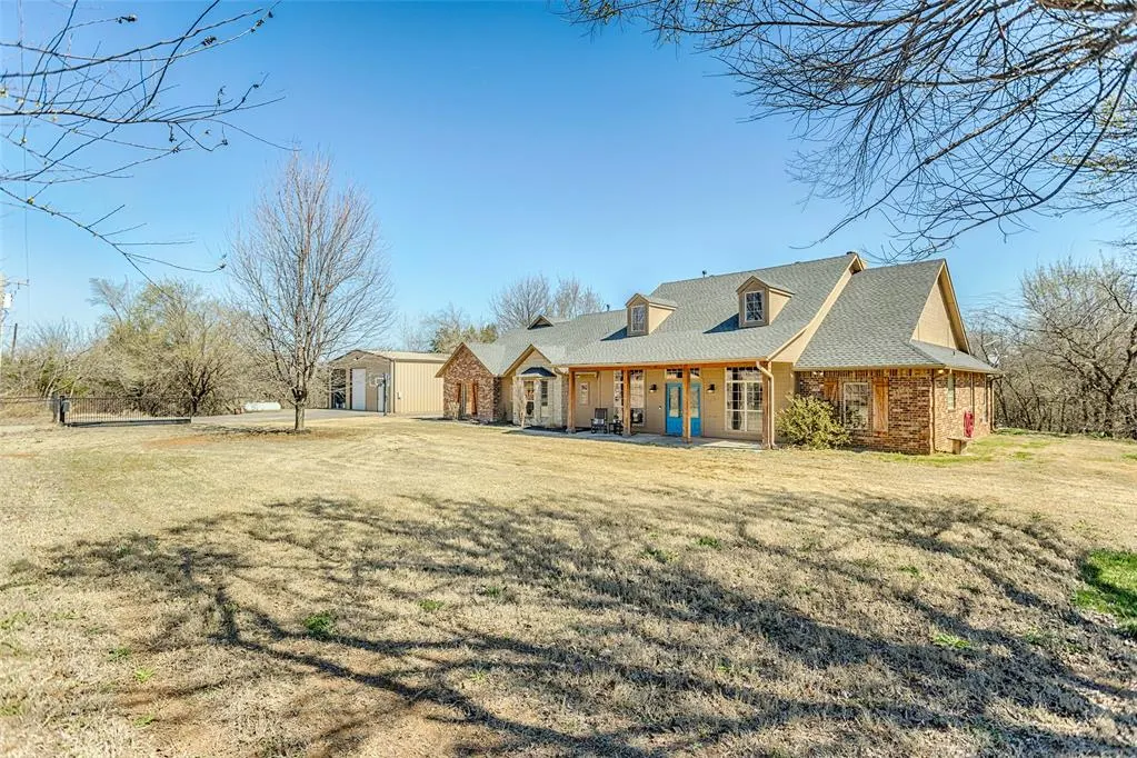 Front exterior — 10100 S Richland Road, Mustang, OK 73064