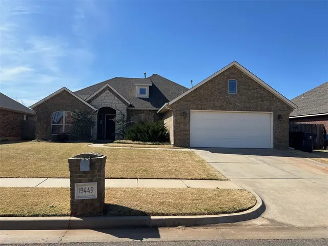 Front exterior — 19449 Northpark Court, Edmond, OK 73012