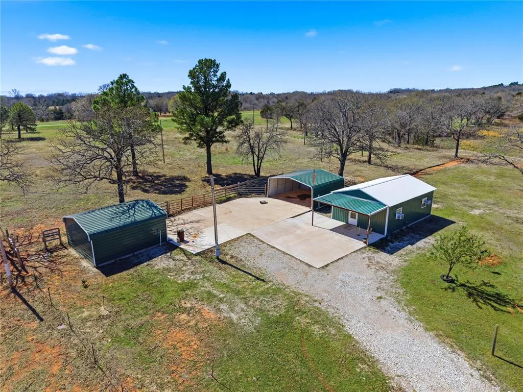 Front exterior — 38636 Stevens Road, Wanette, OK 74878
