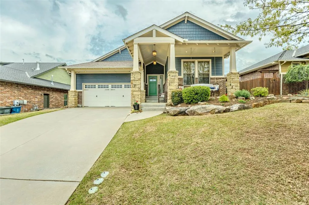 Front exterior — 4932 Clear Midnight Drive, Edmond, OK 73034