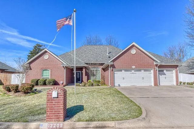 Front exterior — 12205 Endor Drive, Oklahoma City, OK 73170