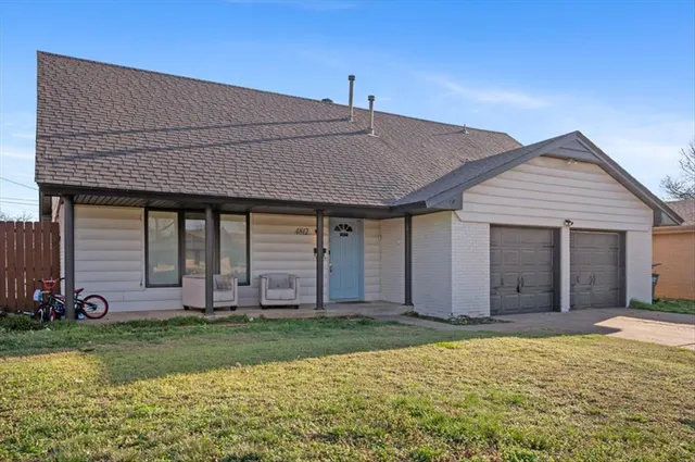 Front exterior — 4812 Elmview Drive, Oklahoma City, OK 73115