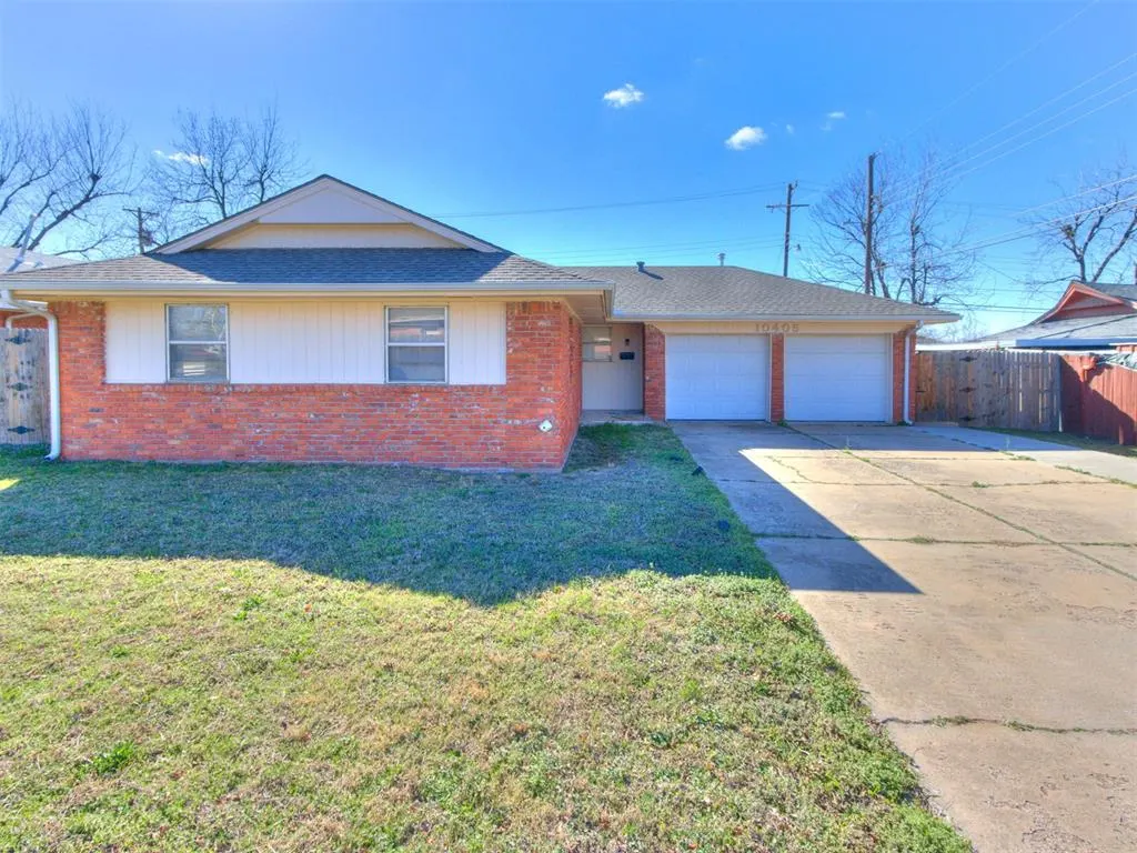 Front exterior — 10405 N McKinley Avenue, Oklahoma City, OK 73114