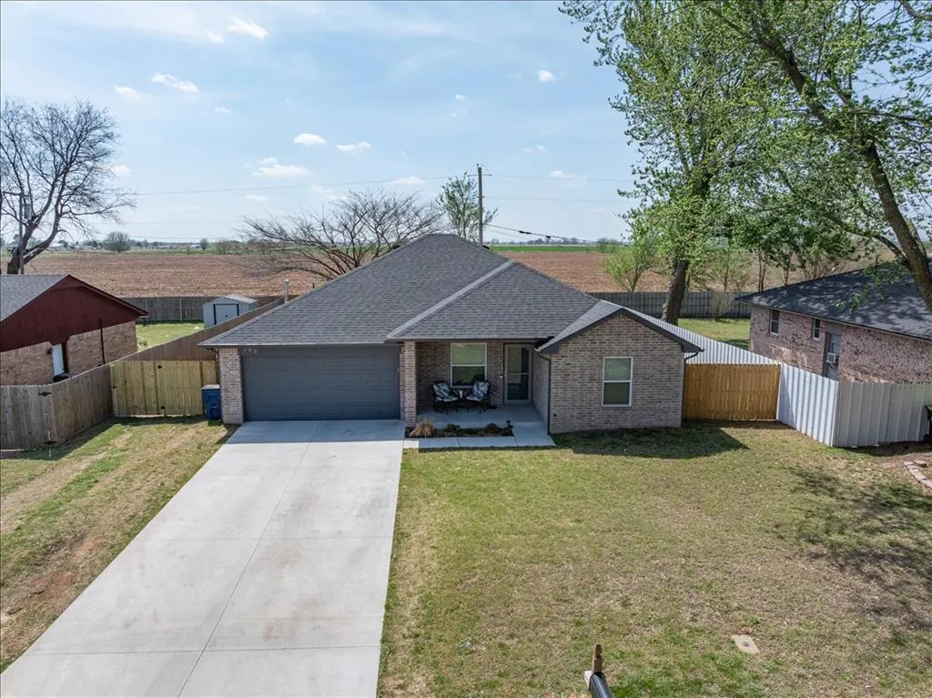 Front exterior — 502 E Hudson Street, Lexington, OK 73051