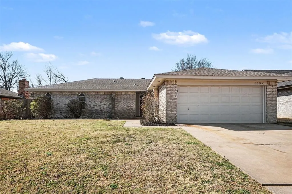 Front exterior — 1104 NE 5th Street, Moore, OK 73160
