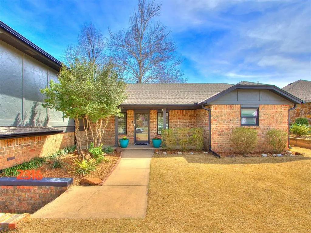 Front exterior — 2316 Dover Drive, Edmond, OK 73034