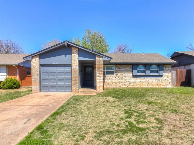 Front exterior — 1035 NW 20th Street, Moore, OK 73160