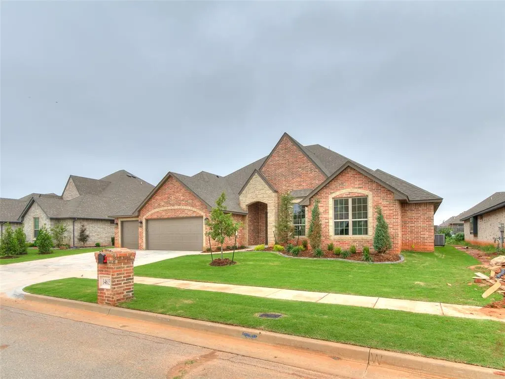 Front exterior — 14816 Sedona Drive, Oklahoma City, OK 73142