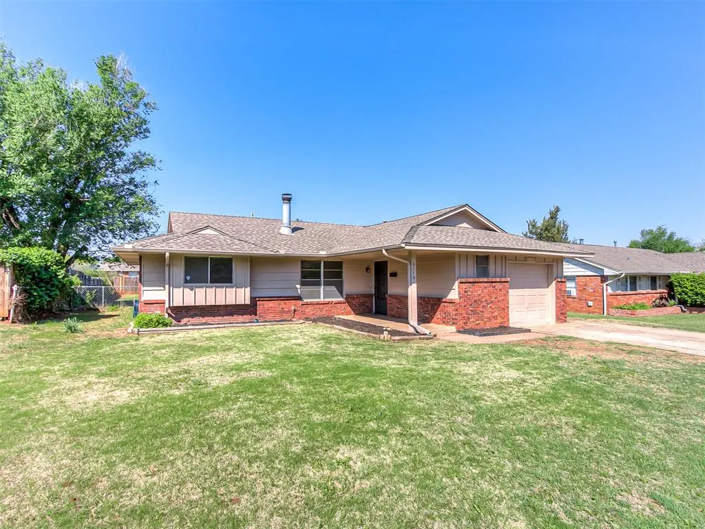 Front exterior — 6119 N Redmond Court, Warr Acres, OK 73122
