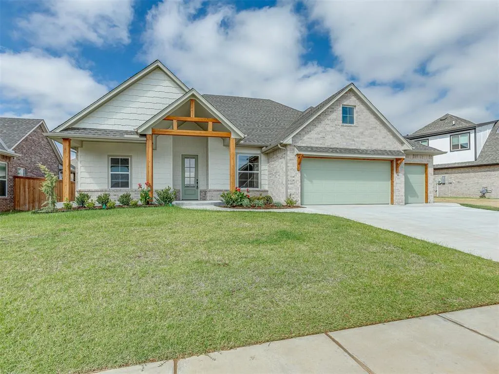 Front exterior — 3912 Skyler Way, Norman, OK 73072