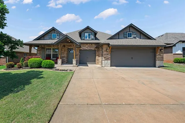 Front exterior — 9917 NW 143rd Street, Yukon, OK 73099