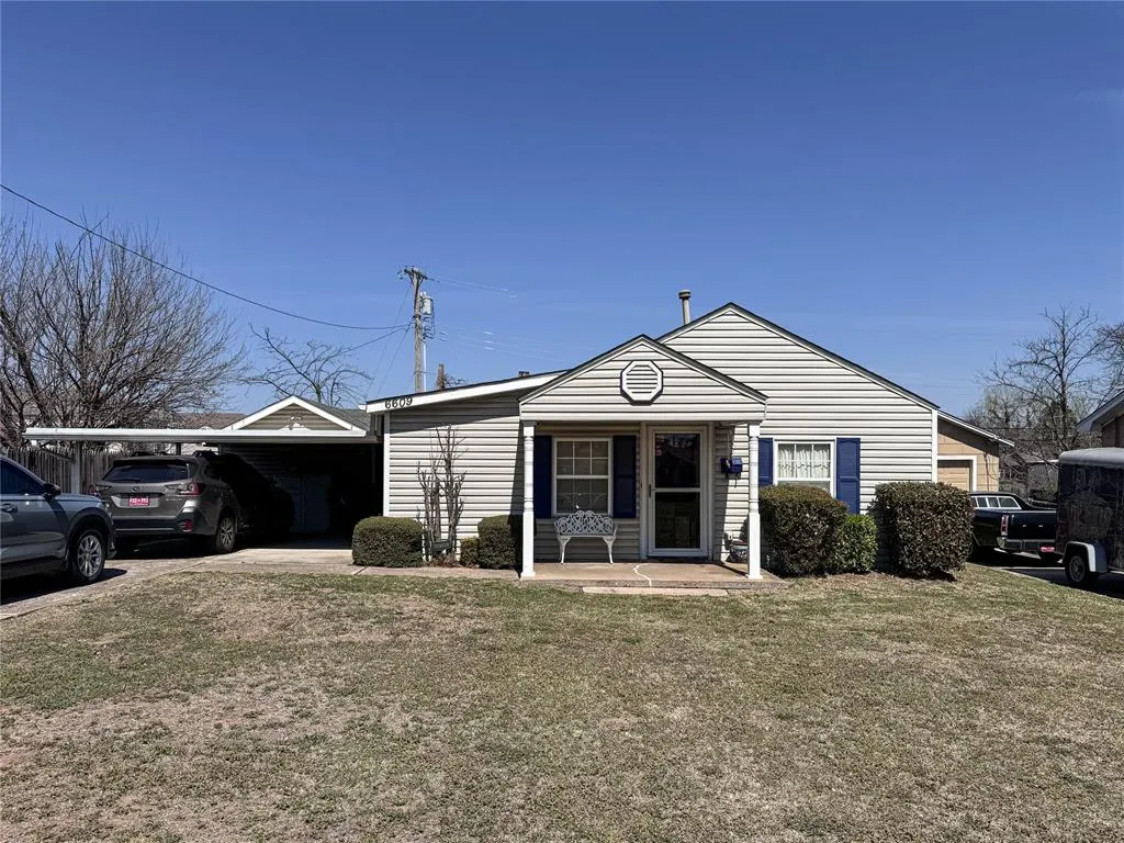 Front exterior — 6609 NW 35th Street, Bethany, OK 73008