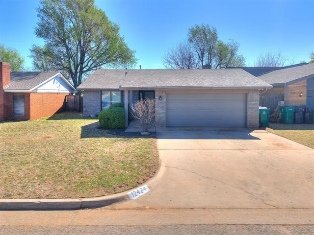 Front exterior — 12424 Clarence Court, Oklahoma City, OK 73142