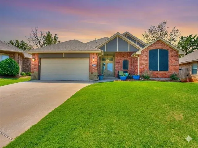 Front exterior — 15909 Burkett Circle, Edmond, OK 73013
