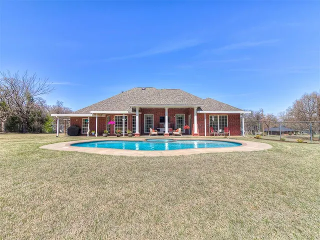 Front exterior — 10200 Oak Park Drive, Midwest City, OK 73130