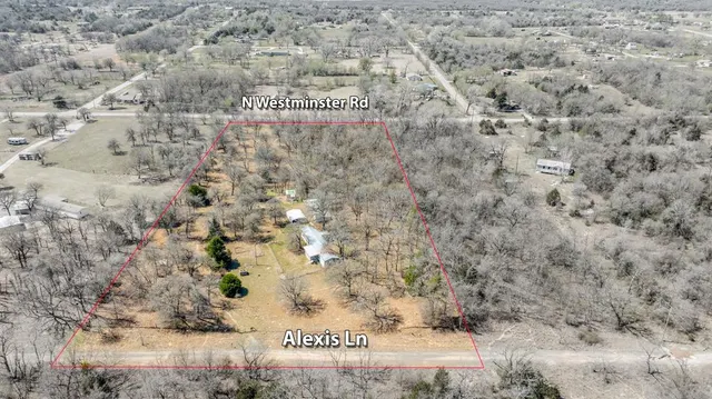 Front exterior — 8801 Alexis Lane, Jones, OK 73049
