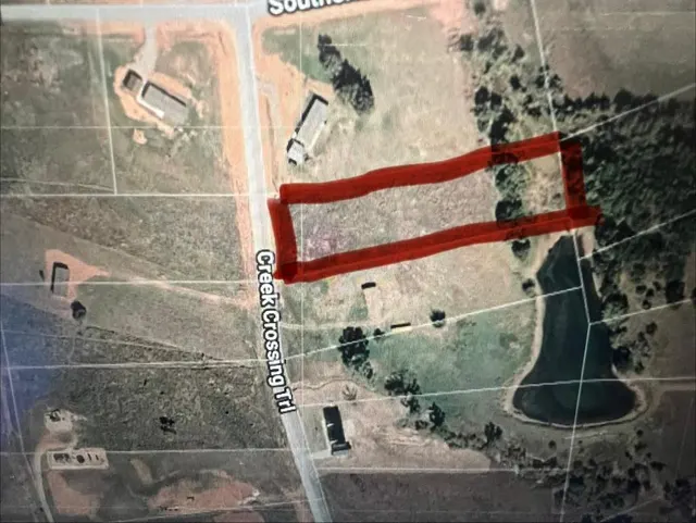 Front exterior — 21208 Creek Crossing Trail, Blanchard, OK 73010