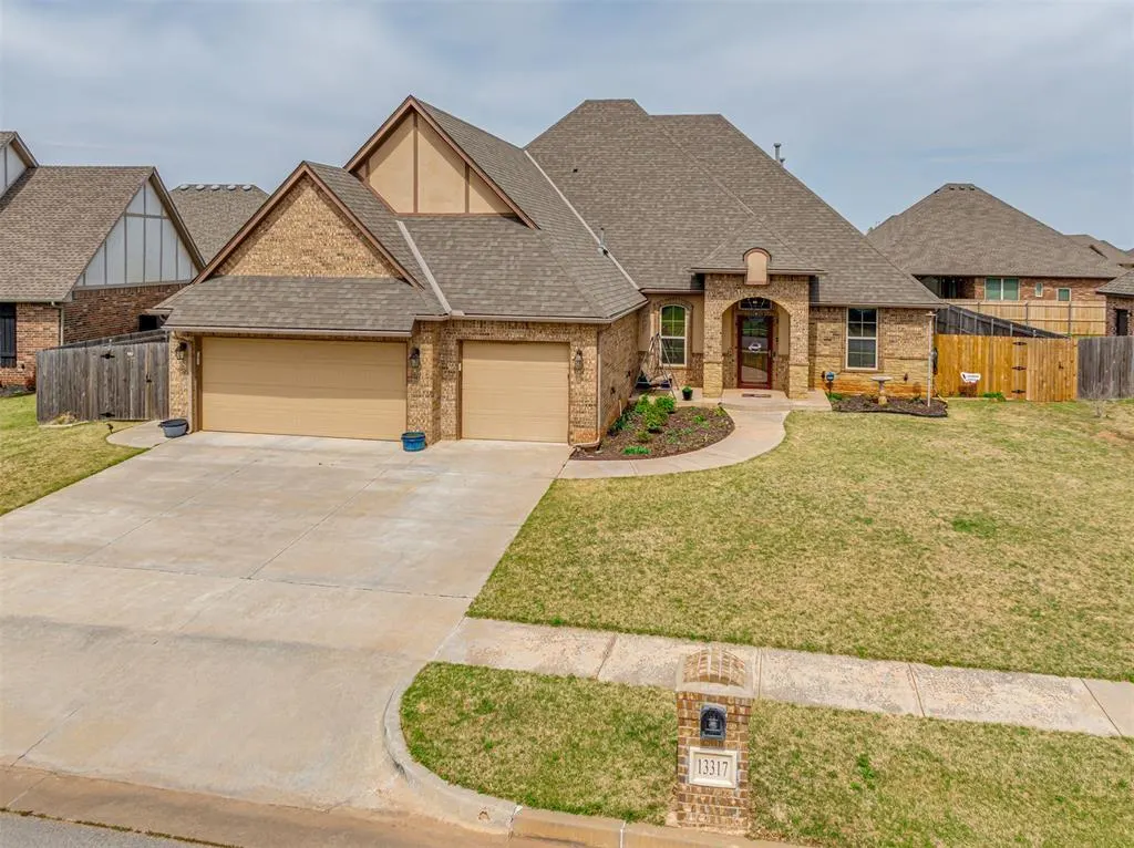 Front exterior — 13317 NW 4th Street, Yukon, OK 73099