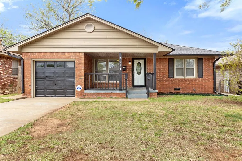 Front exterior — 1221 NW 83rd Street, Oklahoma City, OK 73114