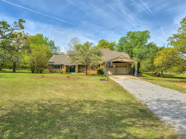 Front exterior — 5501 Baldwin Court, Newalla, OK 74857