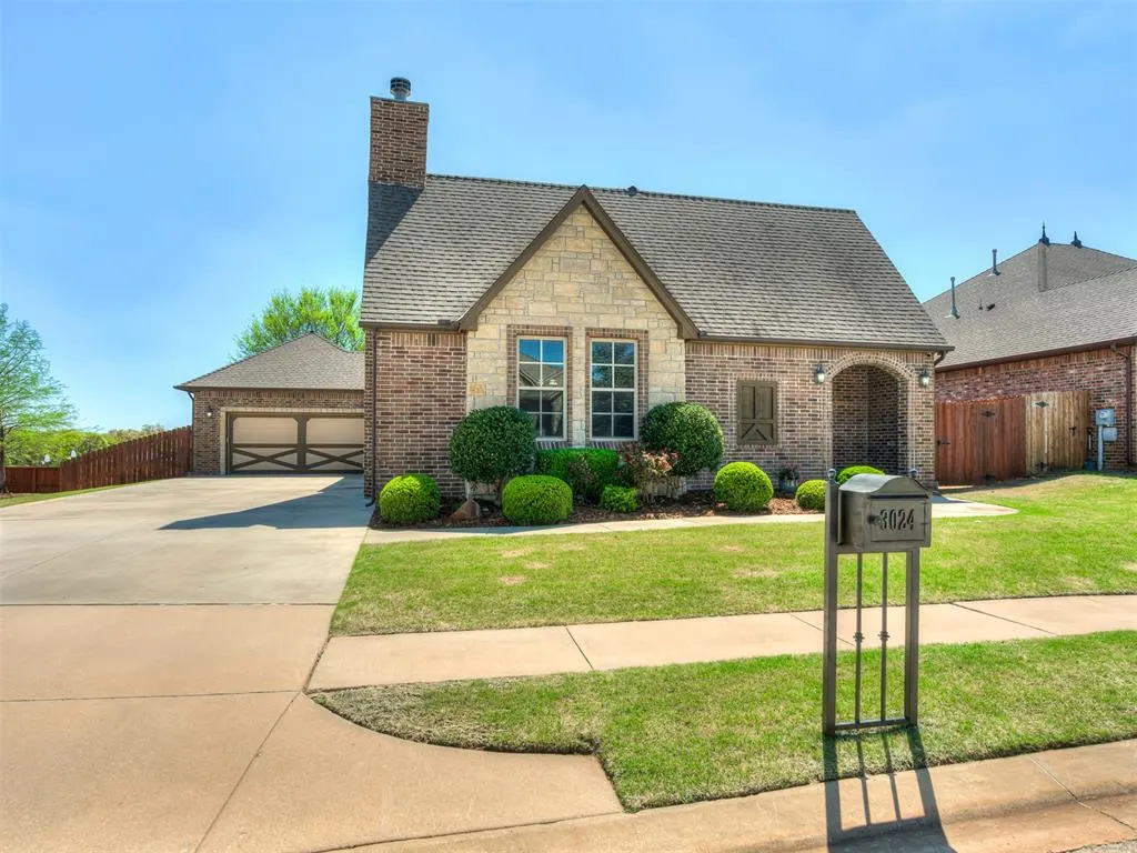 Front exterior — 3024 Wind Call Lane, Edmond, OK 73034
