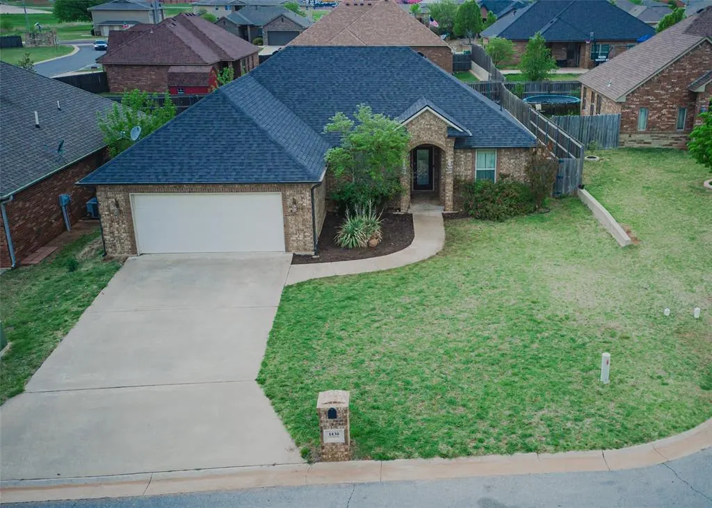 Front exterior — 1430 Limestone Way, Elgin, OK 73538
