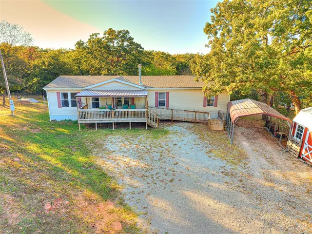 Front exterior — 22650 Rio Bravo, Tecumseh, OK 74873