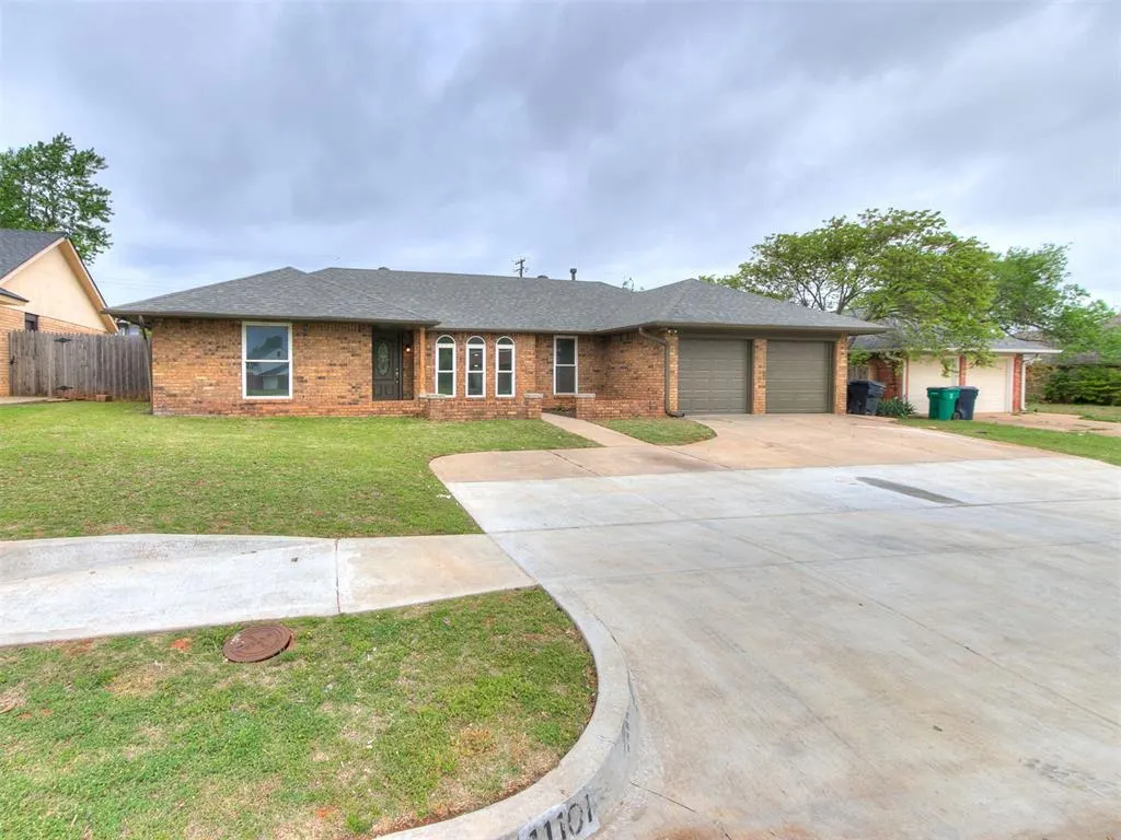 Front exterior — 11101 N Miller Avenue, Oklahoma City, OK 73120