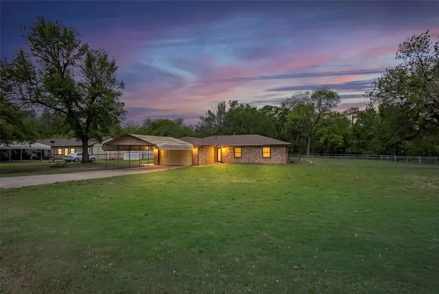 Front exterior — 7851 Teresita Lane, Jones, OK 73049