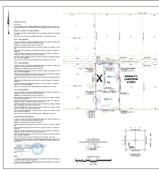 Photo 4 — N Tract 2 Lakeview Drive, Guthrie, OK 73044