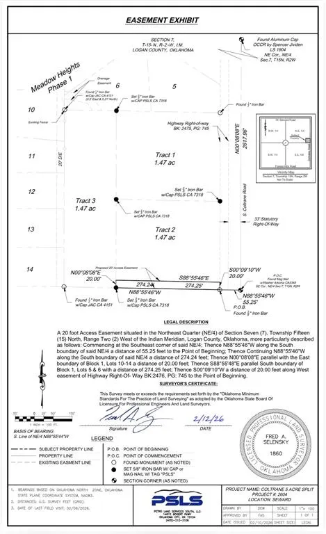Photo 4 — N Tract 2 Coltrane, Guthrie, OK 73044