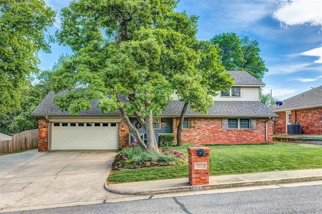 Front exterior — 1408 Bella Vista Drive, Edmond, OK 73013