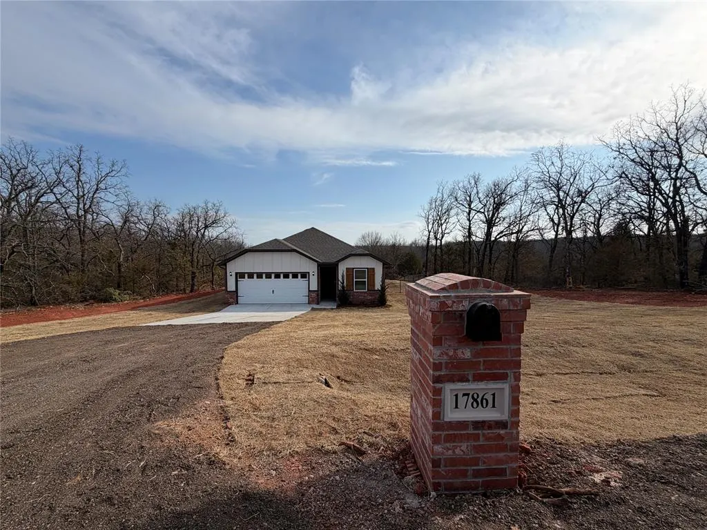 Front exterior — 17861 Lantana Loop, Newalla, OK 74857
