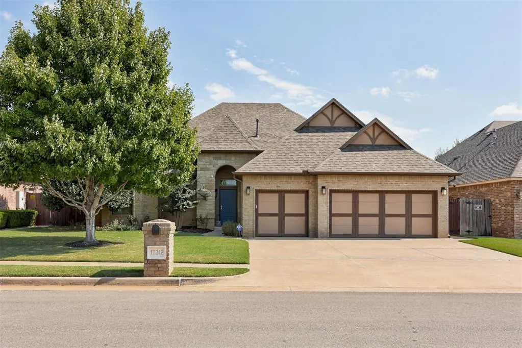 Front exterior — 17312 Parkgrove Drive, Edmond, OK 73012