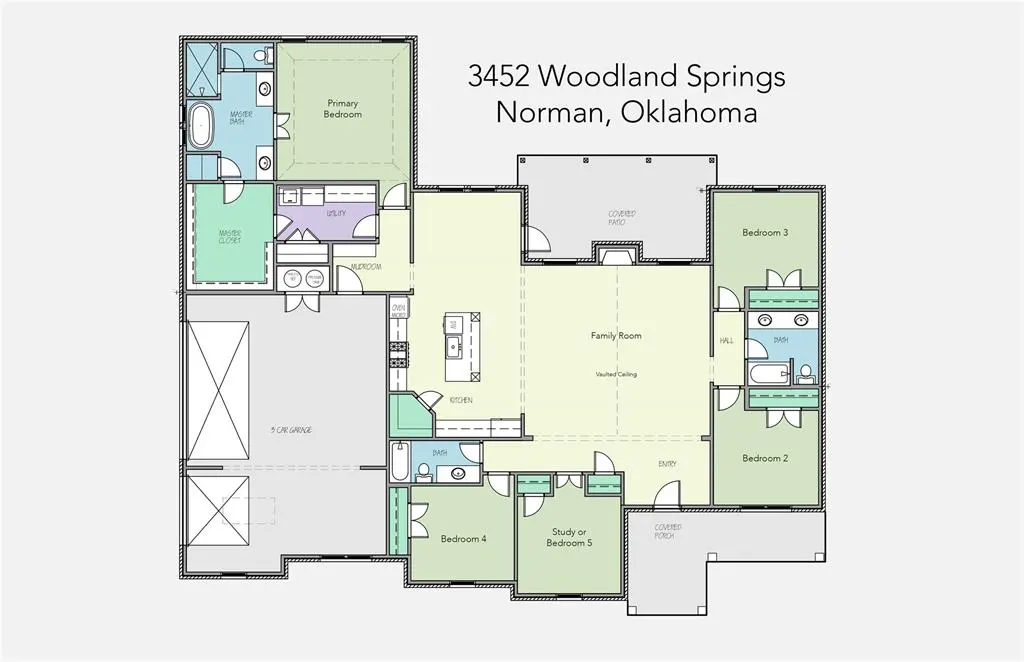 Photo 7 — 3452 Woodland Springs Drive, Norman, OK 73072